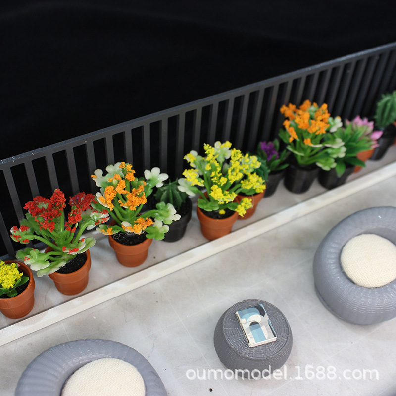 Echeveria Succulent - Mini Simulated Plants Cactus Succulent Flower