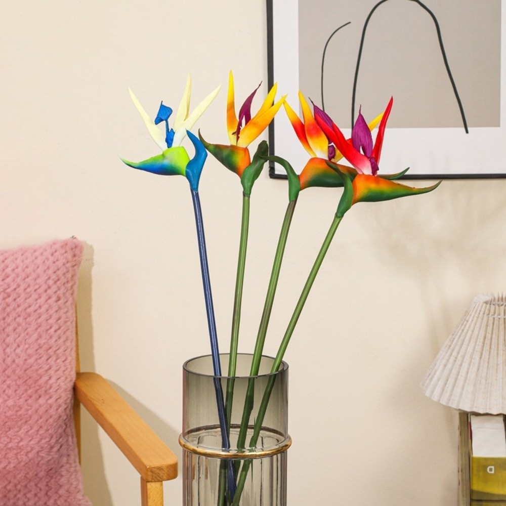 New Long Stem Artificial Bird  - đánh giá và giá Bird Paradise Strelitzia