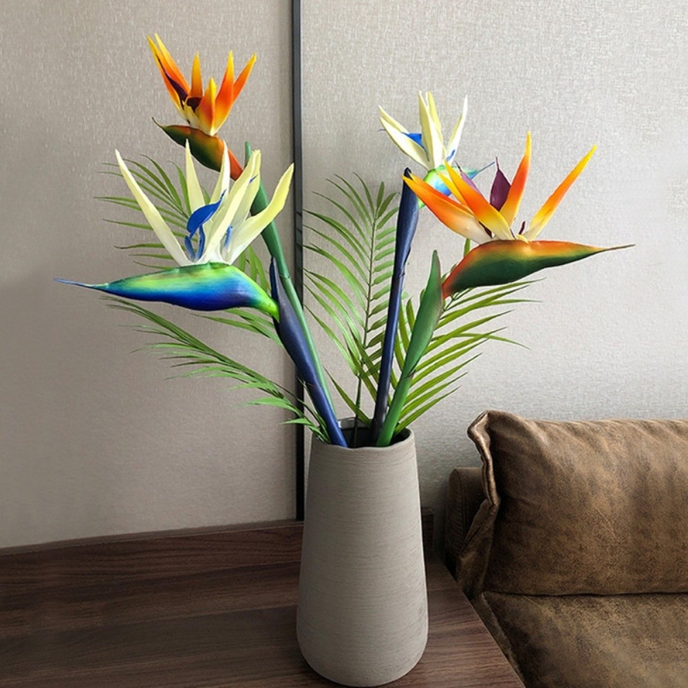 New Long Stem Artificial Bird  - đánh giá và giá Bird Paradise Strelitzia