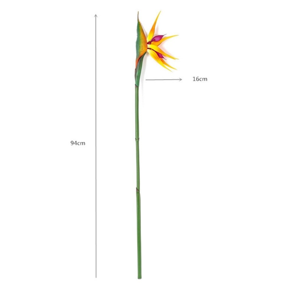 New Long Stem Artificial Bird  - đánh giá và giá Bird Paradise Strelitzia