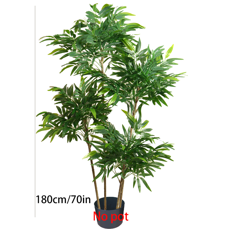 80-180cm Large Artificial Bamb - đánh giá và giá Ficus Lyrata Tree