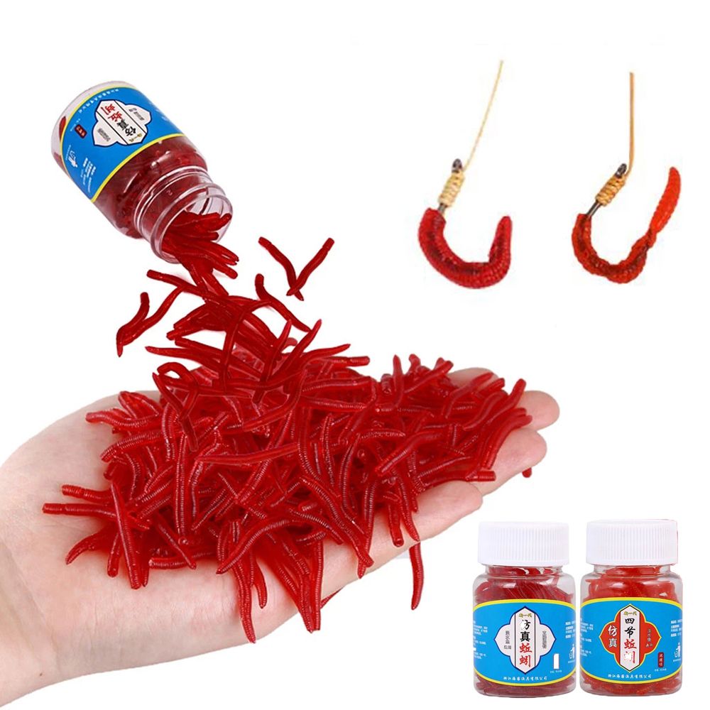 100pcs/Bottle Realistic Tackle - đánh giá và giá Aglaonema Red