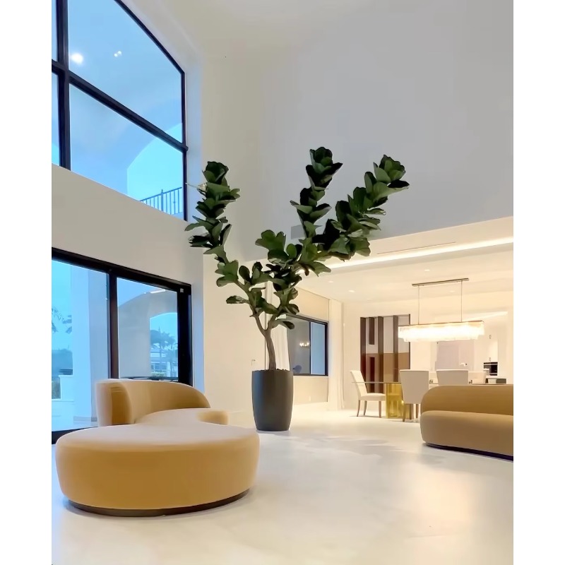 Artificial Plants Indoor Potte - đánh giá và giá Ficus Lyrata Tree