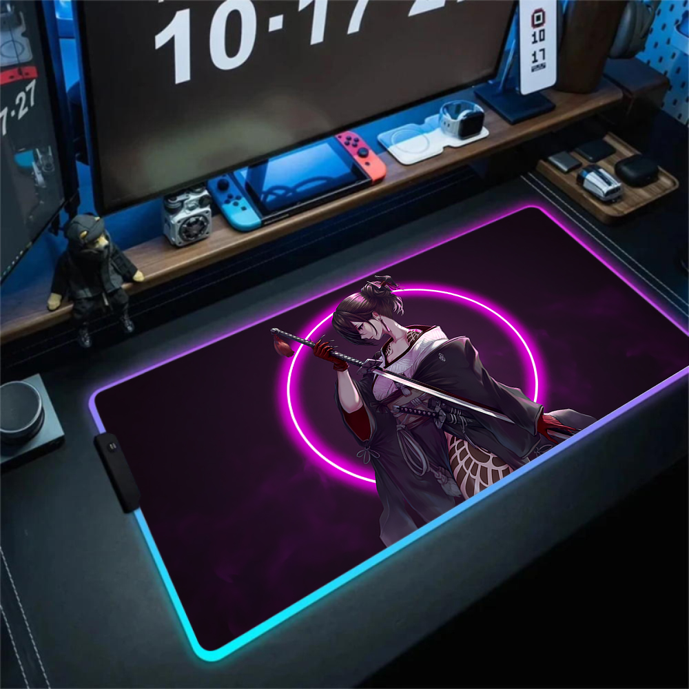 Anime Girl Mousepad Gaming Mou - đánh giá và giá Tradescantia Purple