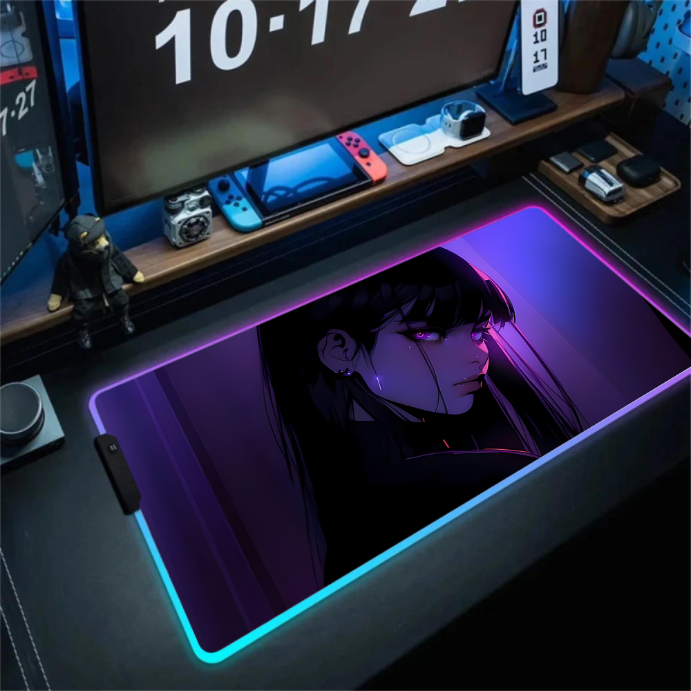 Anime Girl Mousepad Gaming Mou - đánh giá và giá Tradescantia Purple