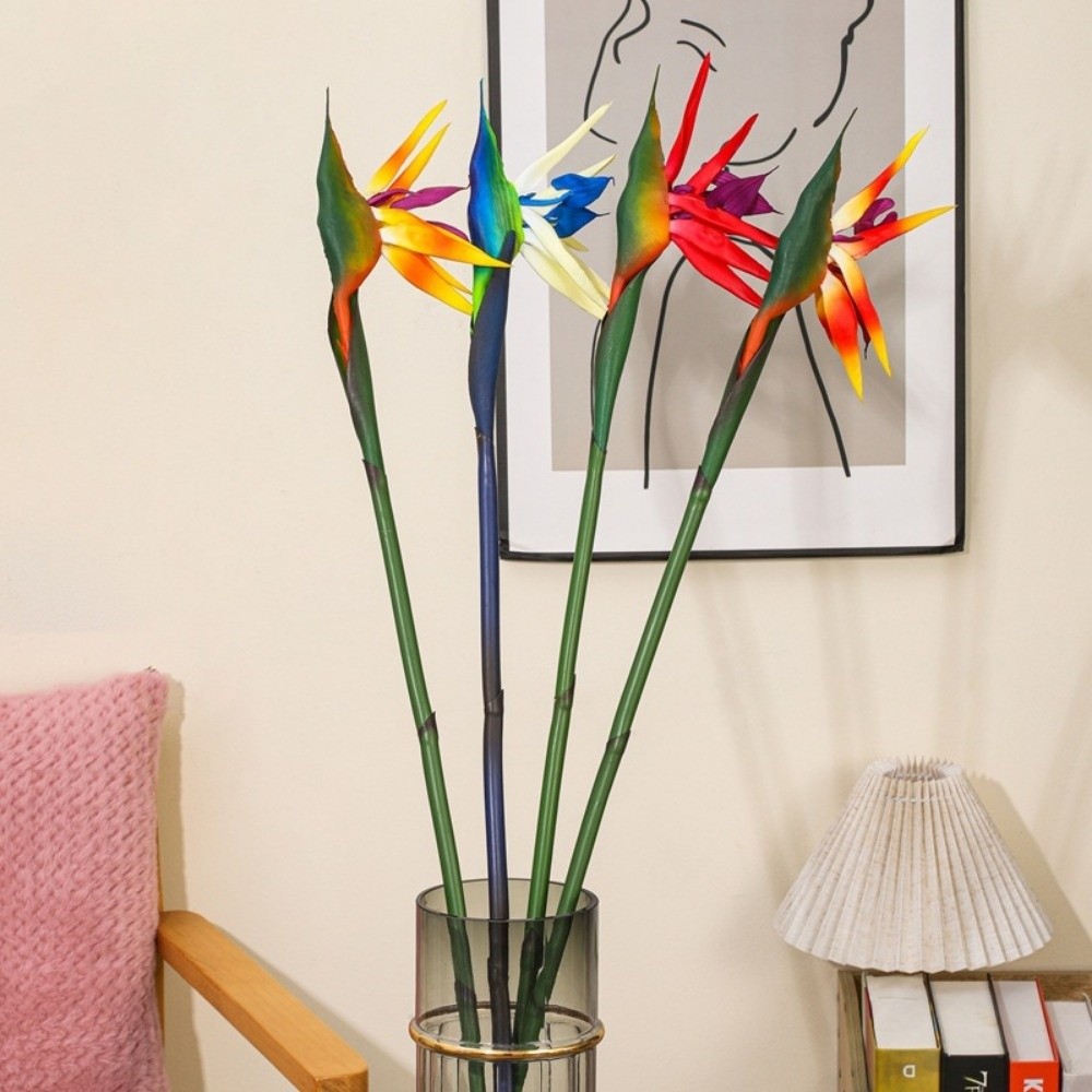 Long Stem Artificial Bird of P - đánh giá và giá Bird Paradise Strelitzia