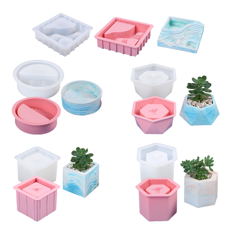 Succulent Flowerpot Silicone M - đánh giá và giá Echeveria Succulent