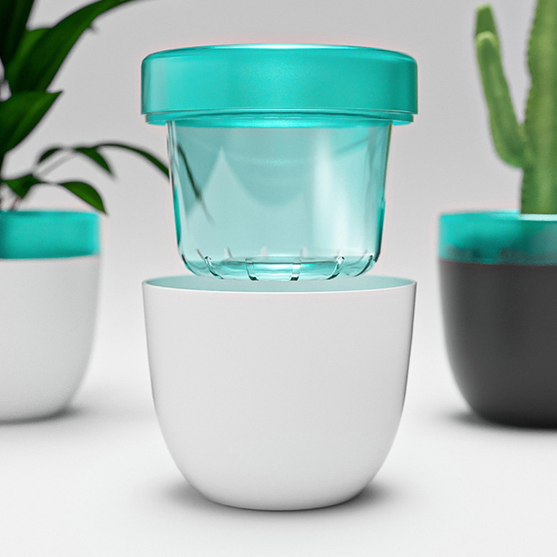Automatic Water Absorption Laz - đánh giá và giá Aloe Vera Pot