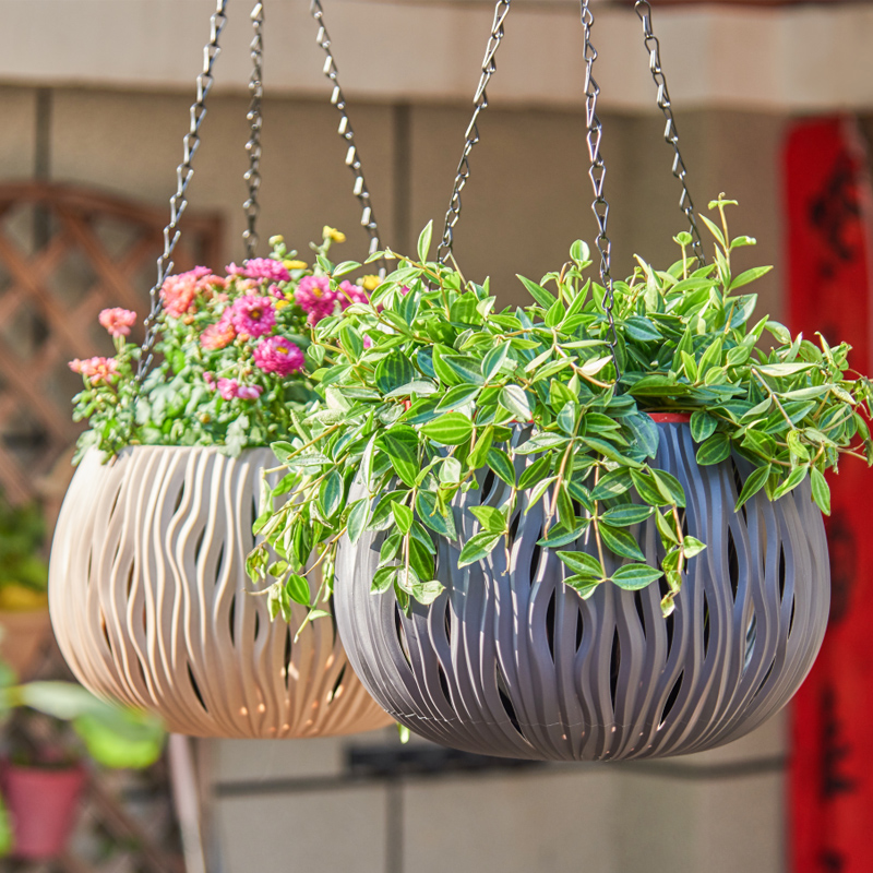 Hanging pot, plastic personali - đánh giá và giá Spider Plant Hanging