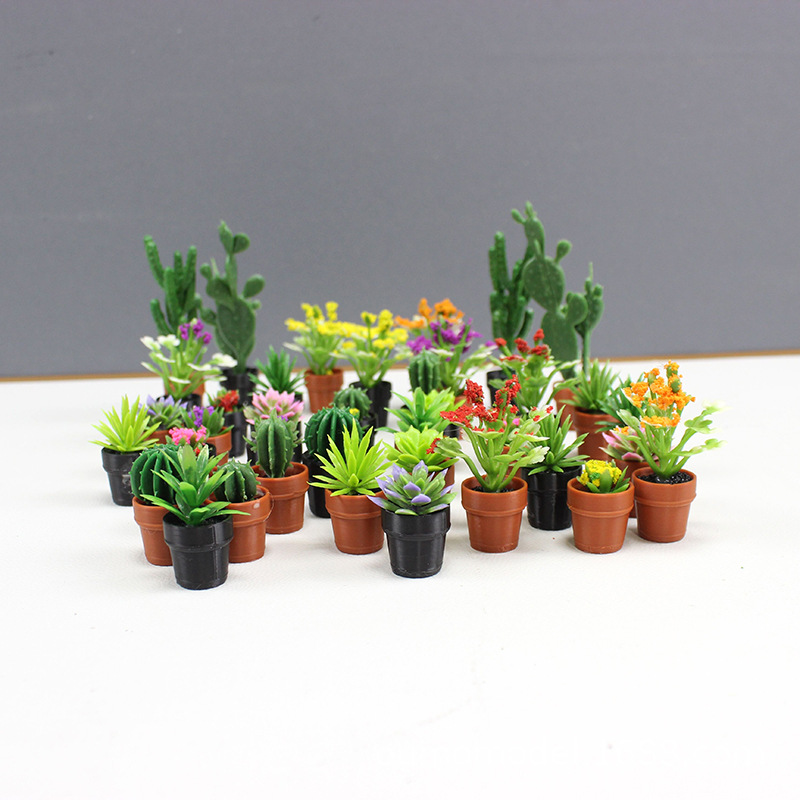 Mini Simulated Plants Cactus S - đánh giá và giá Echeveria Succulent