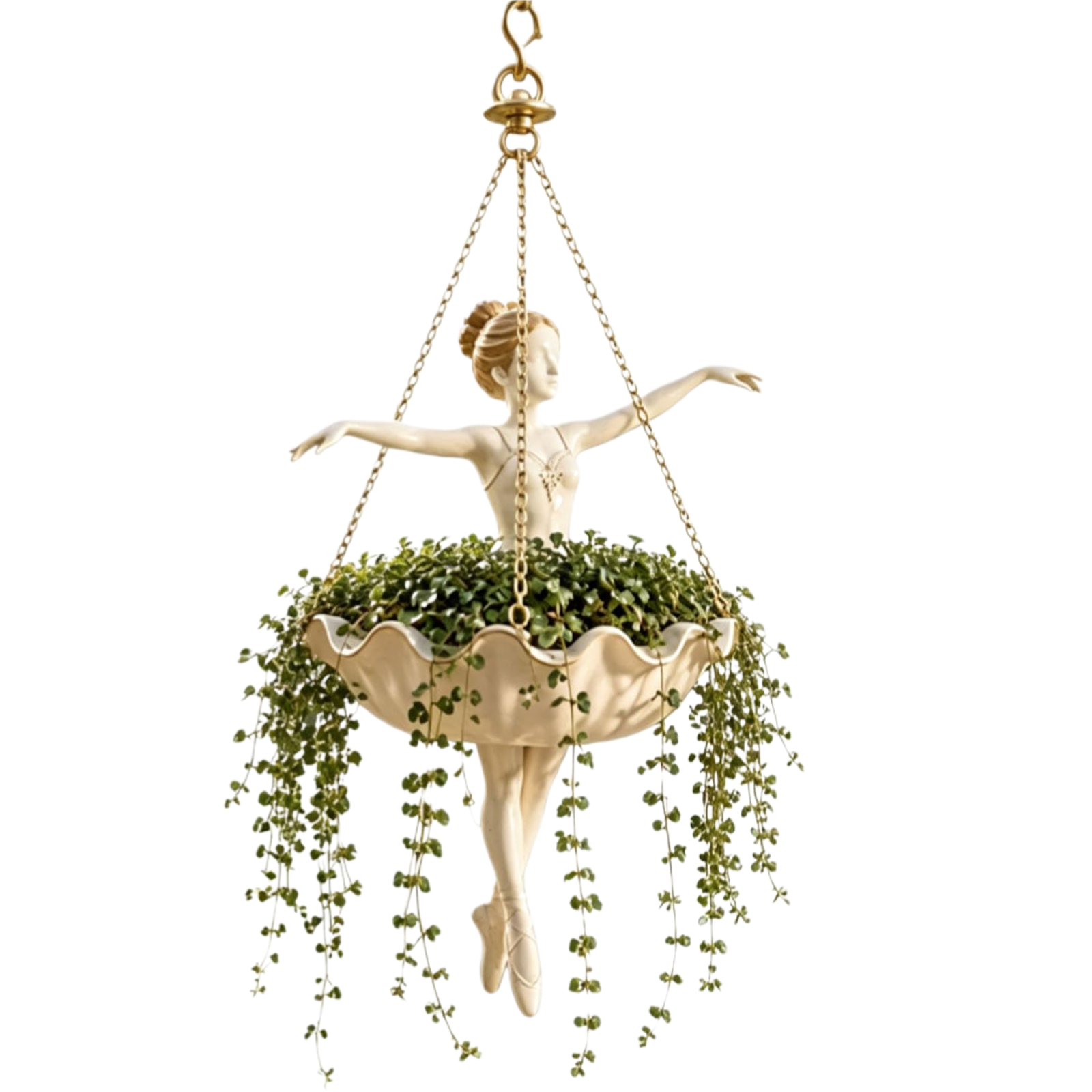 Ballet Dancer Hanging Planter  - đánh giá và giá Spider Plant Hanging