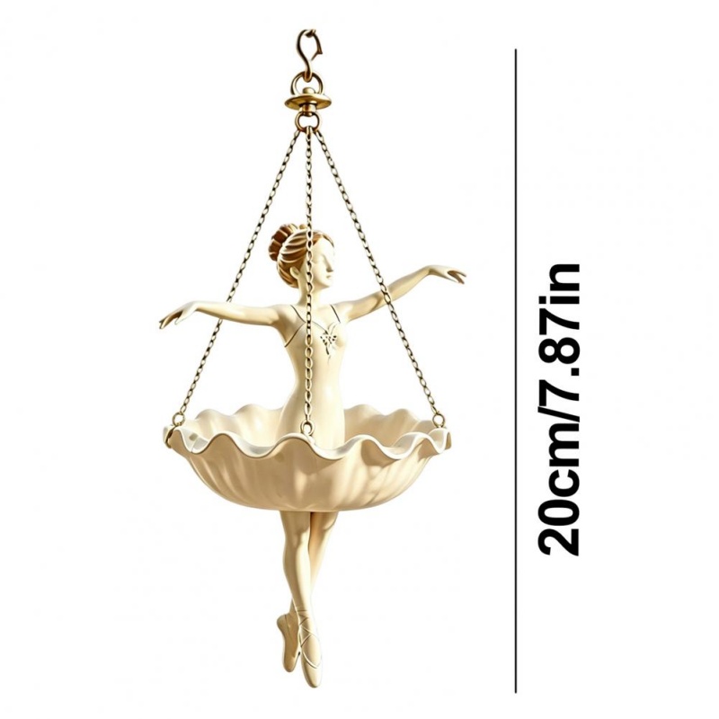 Resin Ballet Dancer Hanging Pl - đánh giá và giá Spider Plant Hanging