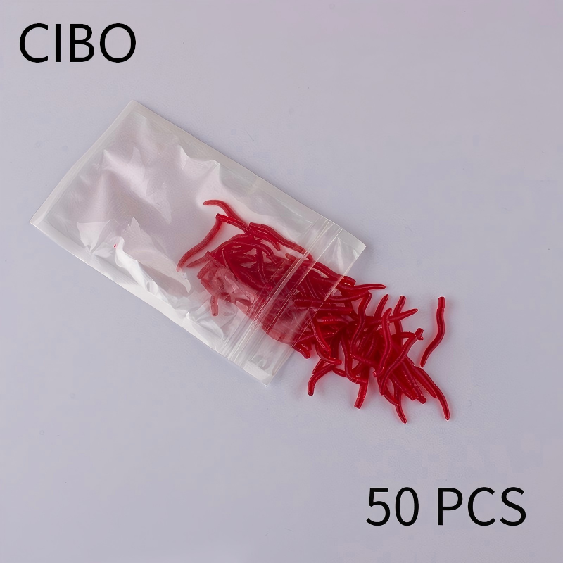 CIBO 50pcs-Artificial Red Worm - đánh giá và giá Aglaonema Red
