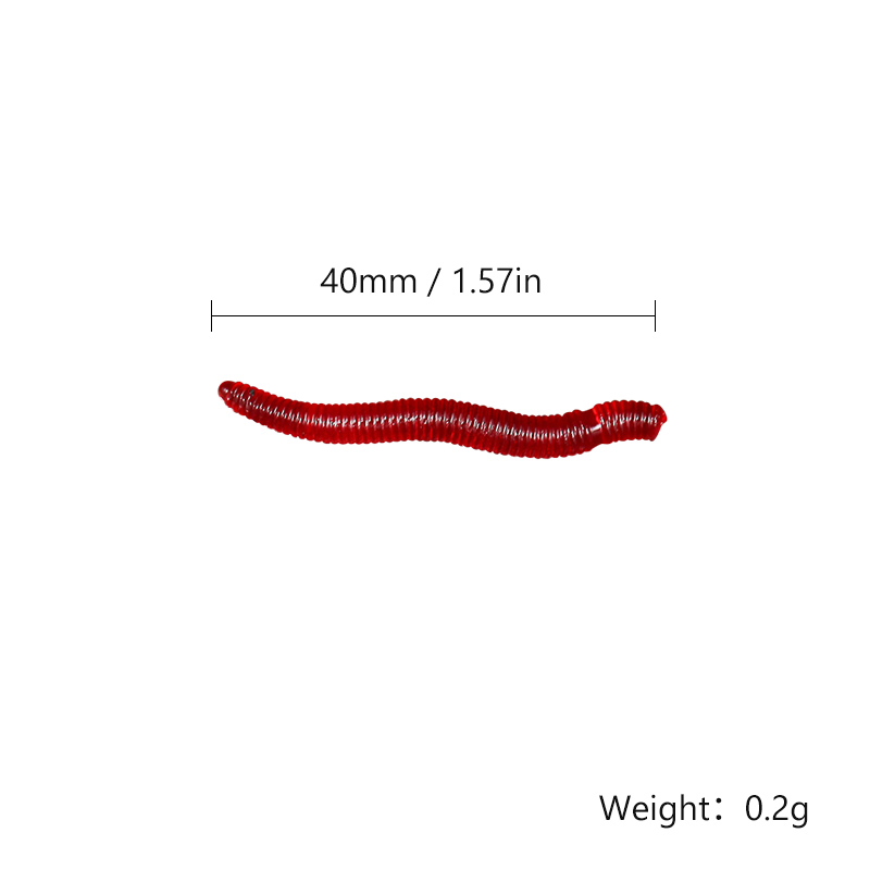 CIBO 50pcs-Artificial Red Worm - đánh giá và giá Aglaonema Red