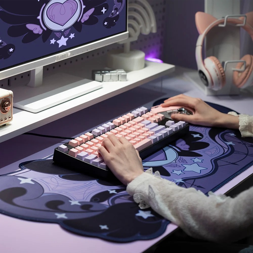 VIKAMA Mouse Pad Desk Mat Irre - đánh giá và giá Tradescantia Purple