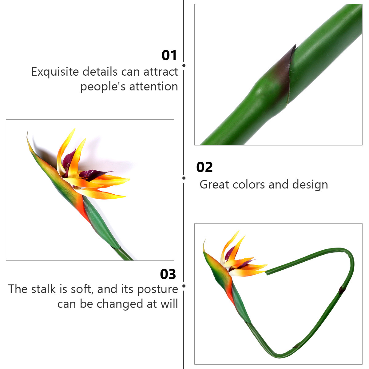 Faux Bird of Paradise Plant Ar - đánh giá và giá Bird Paradise Strelitzia