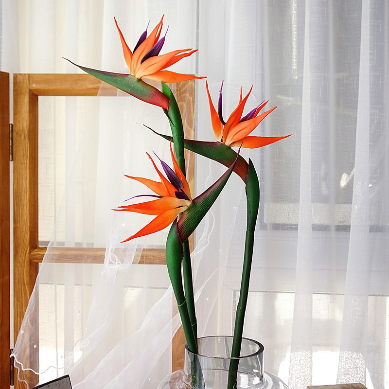 3pcs Artificial Bird Of Paradi - đánh giá và giá Bird Paradise Strelitzia