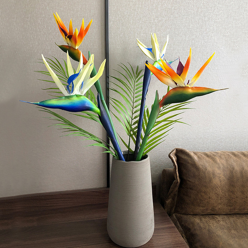 3pcs Artificial Bird Of Paradi - đánh giá và giá Bird Paradise Strelitzia